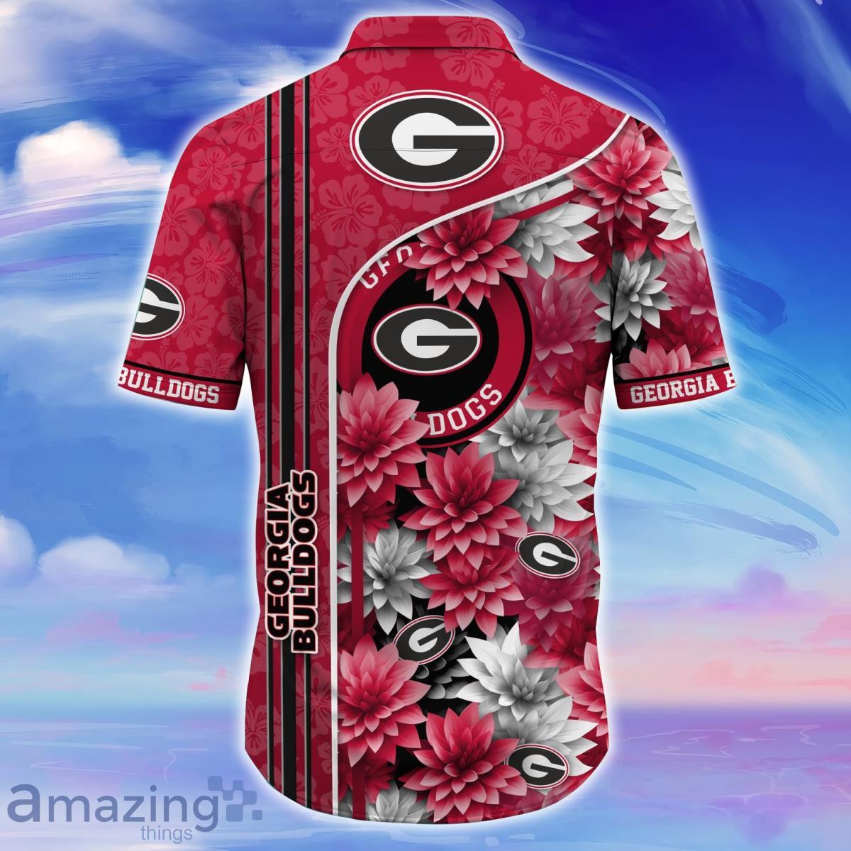 Georgia Bulldogs Trending Hawaiian Shirt For Fans image Georgia Bulldogs Trending Hawaiian Shirt For Fans Product Photo 3