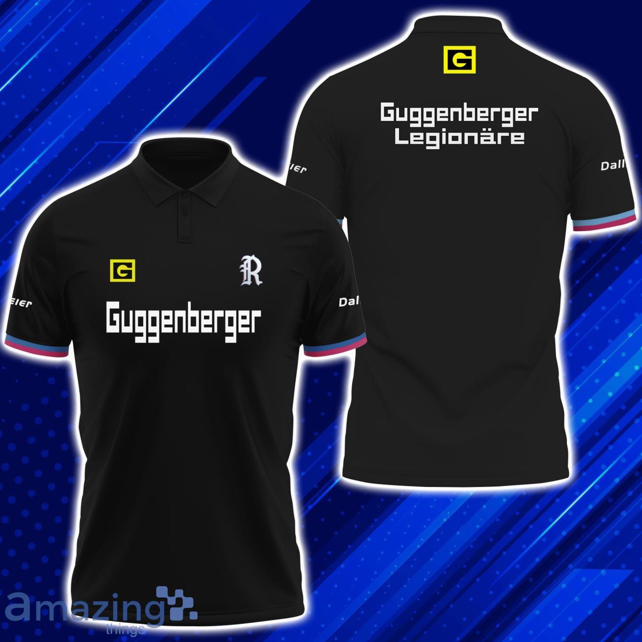 Guggenberger Legionare Black Polo Shirt Product Photo 1
