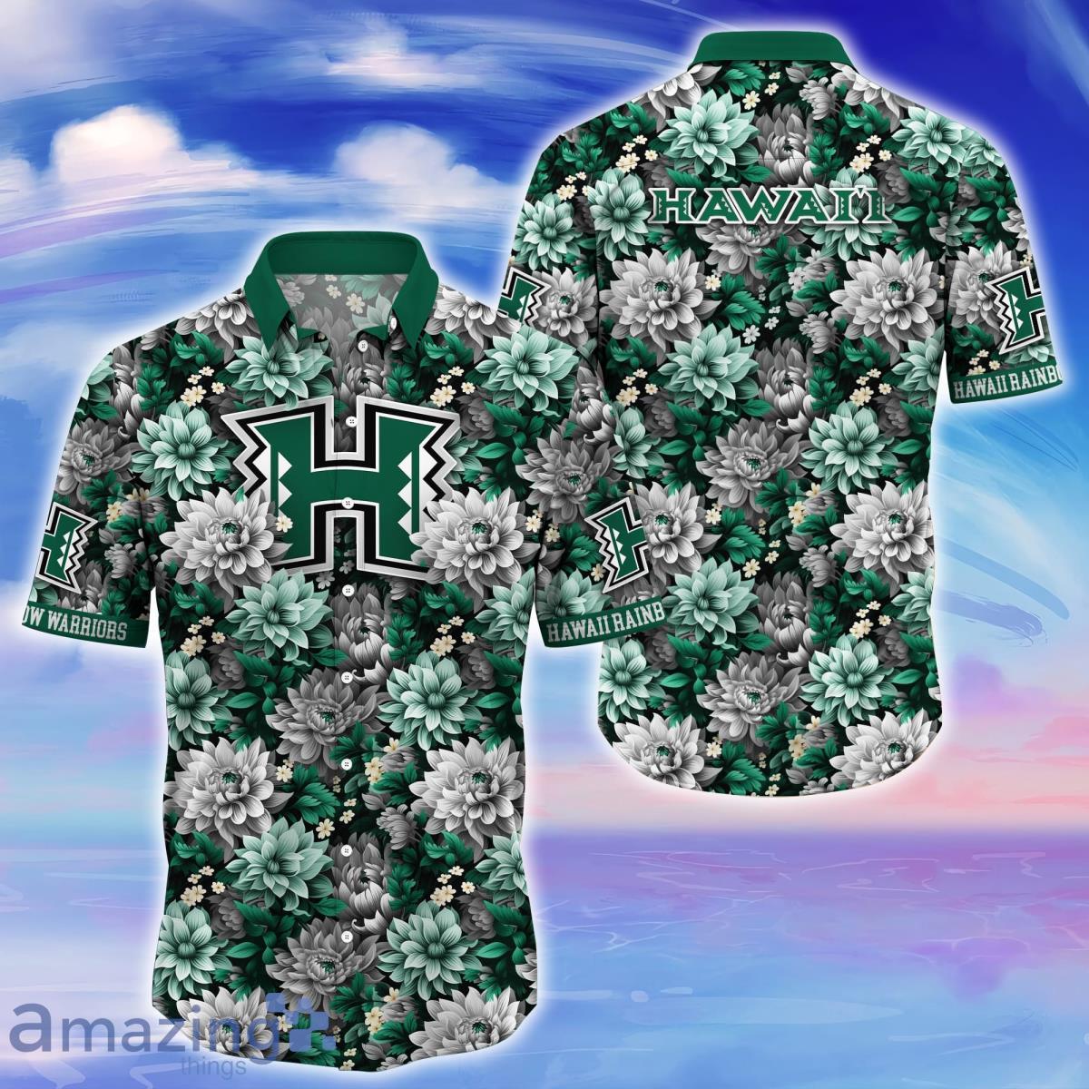 Hawaii Rainbow Warriors Trending Hawaiian Shirt Great Gift For Fans Product Photo 1