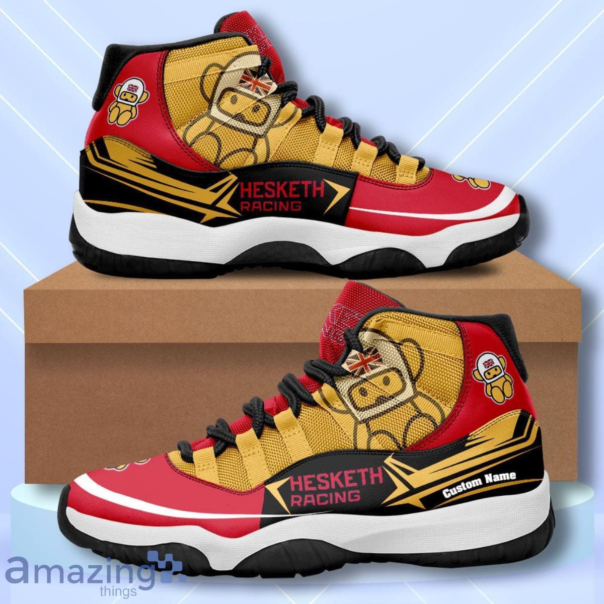 Hesketh Racing Custom Name Air Jordan 11  Sneakers Vintage Shoes Product Photo 1