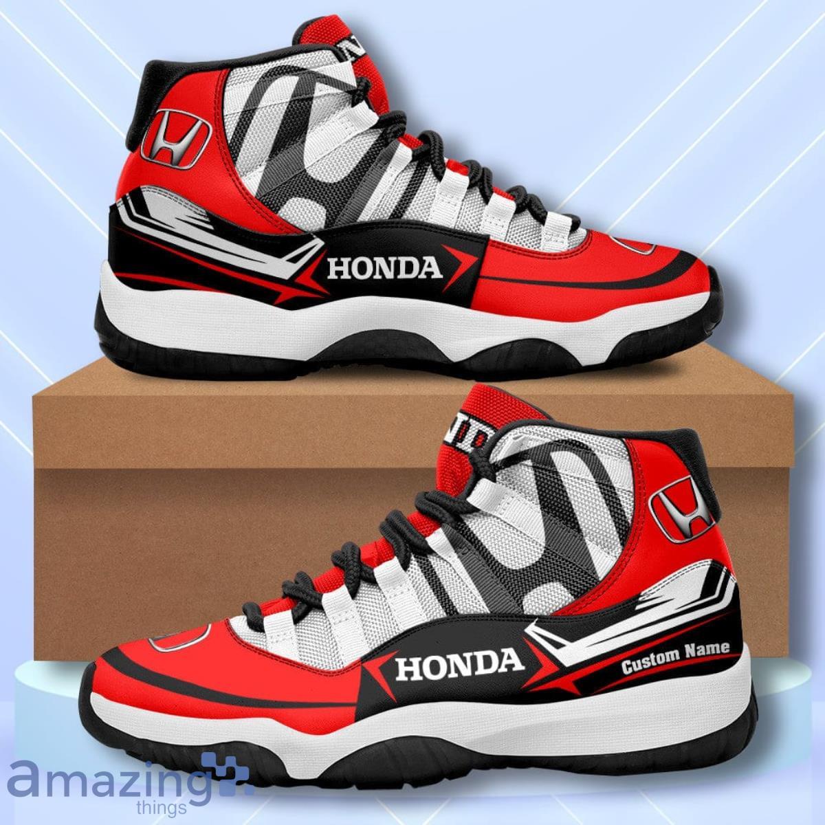 Honda Custom Name Air Jordan 11  Sneakers Vintage Shoes Product Photo 1