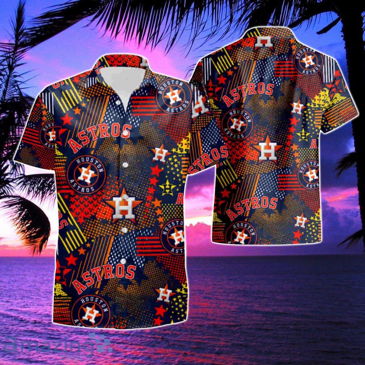 Houston Astros Baseball Jersey All Over Hawaiian Shirt And Short