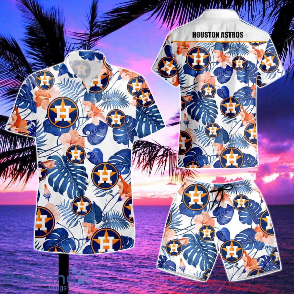 Houston Astros Hawaiian Shirt & Short For Fans