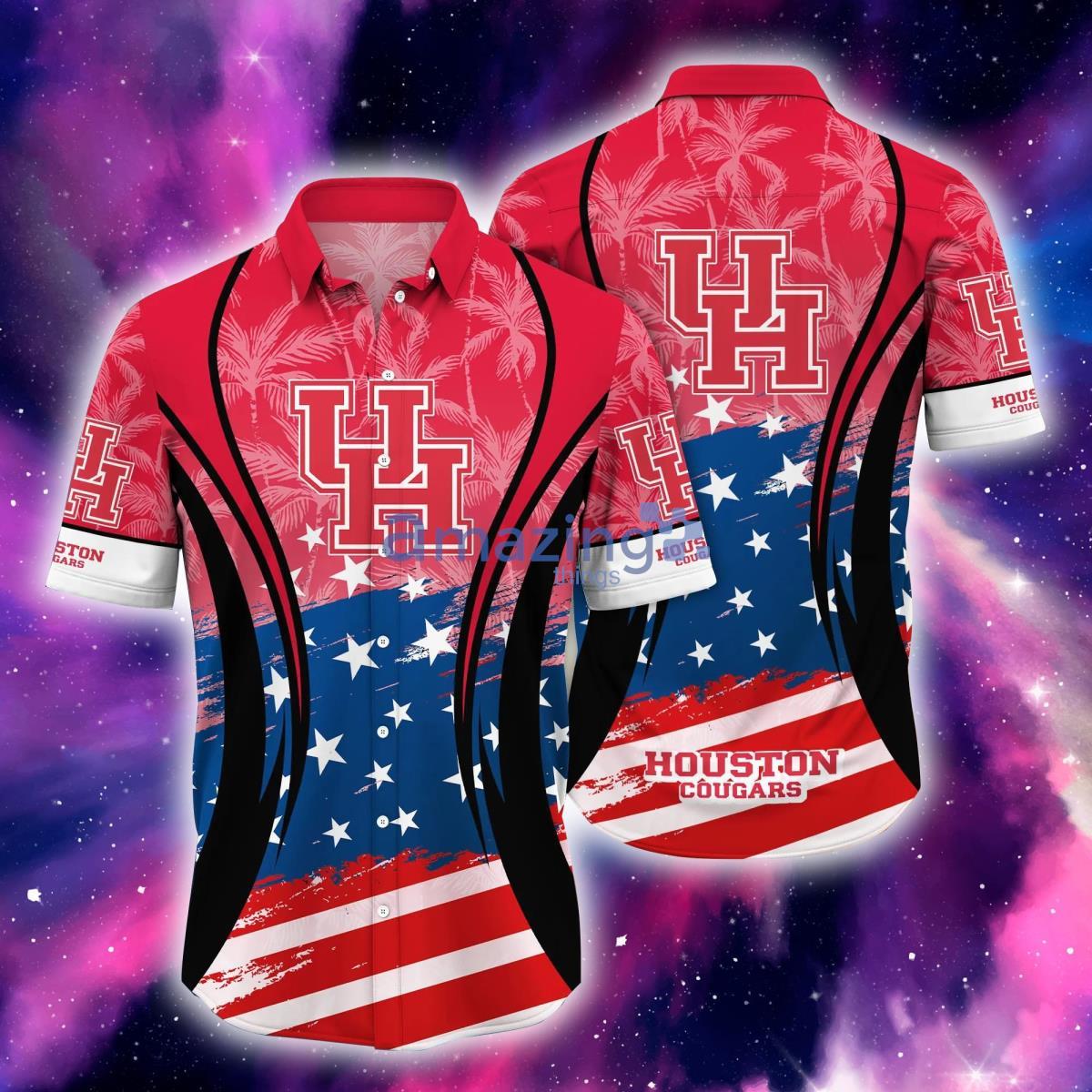 Houston Cougars NCAA3 Hawaiian Shirt Trending Style For Fans Product Photo 1