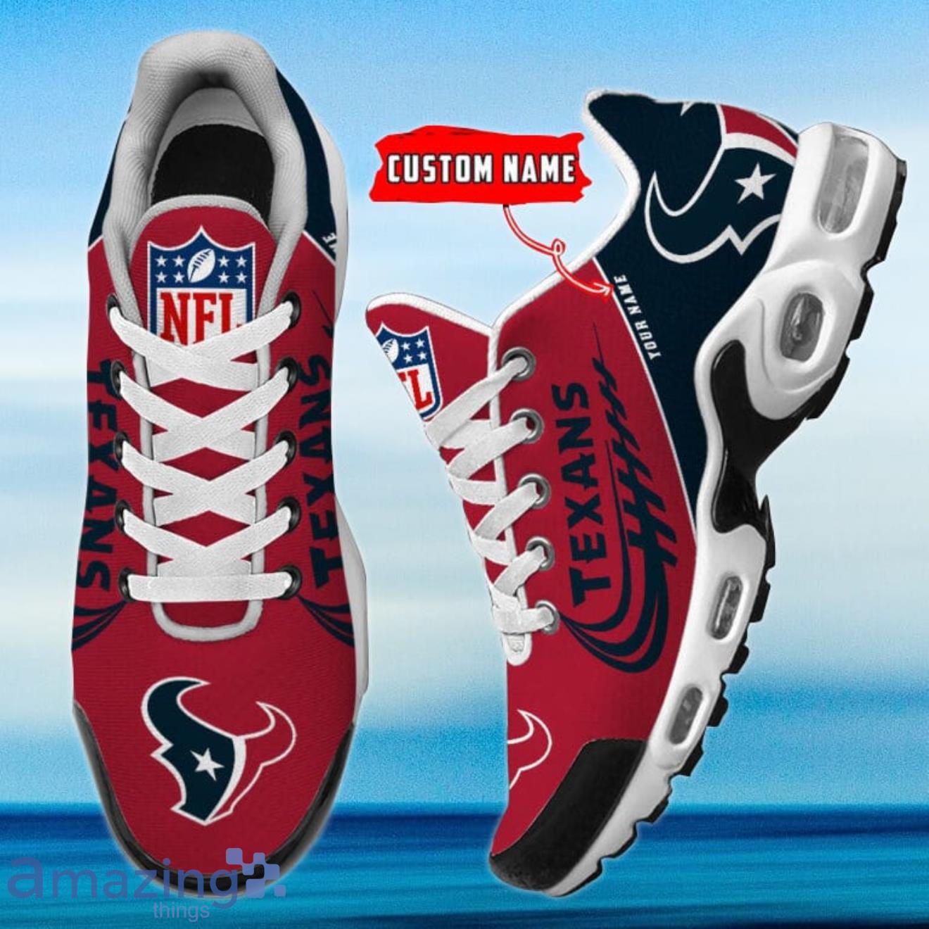 Tennessee Titans NFL Air Cushion Sports Shoes Custom Name For Real