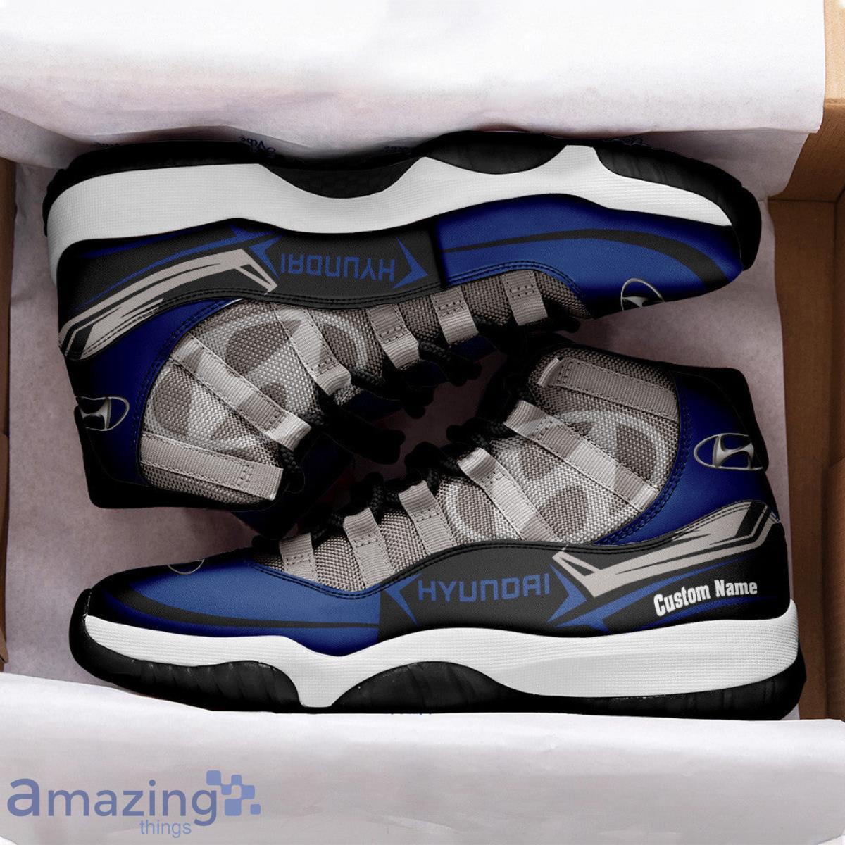 Hyundai Custom Name Air Jordan 11 Sneakers Vintage Shoes image Hyundai Custom Name Air Jordan 11 Sneakers Vintage Shoes Product Photo 3
