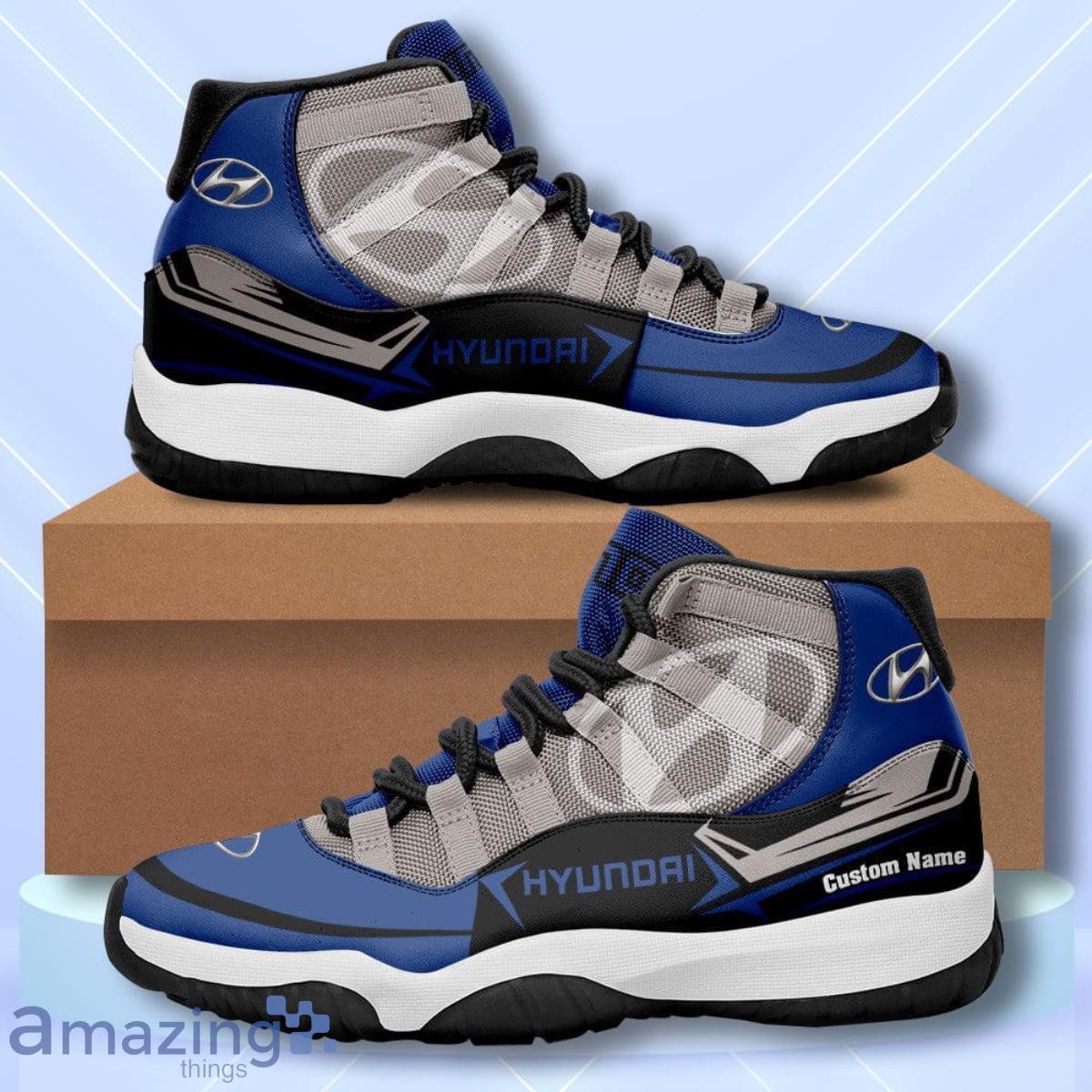 Hyundai Custom Name Air Jordan 11 Sneakers Vintage Shoes Product Photo 1 Hyundai Custom Name Air Jordan 11 Sneakers Vintage Shoes Product Photo 1