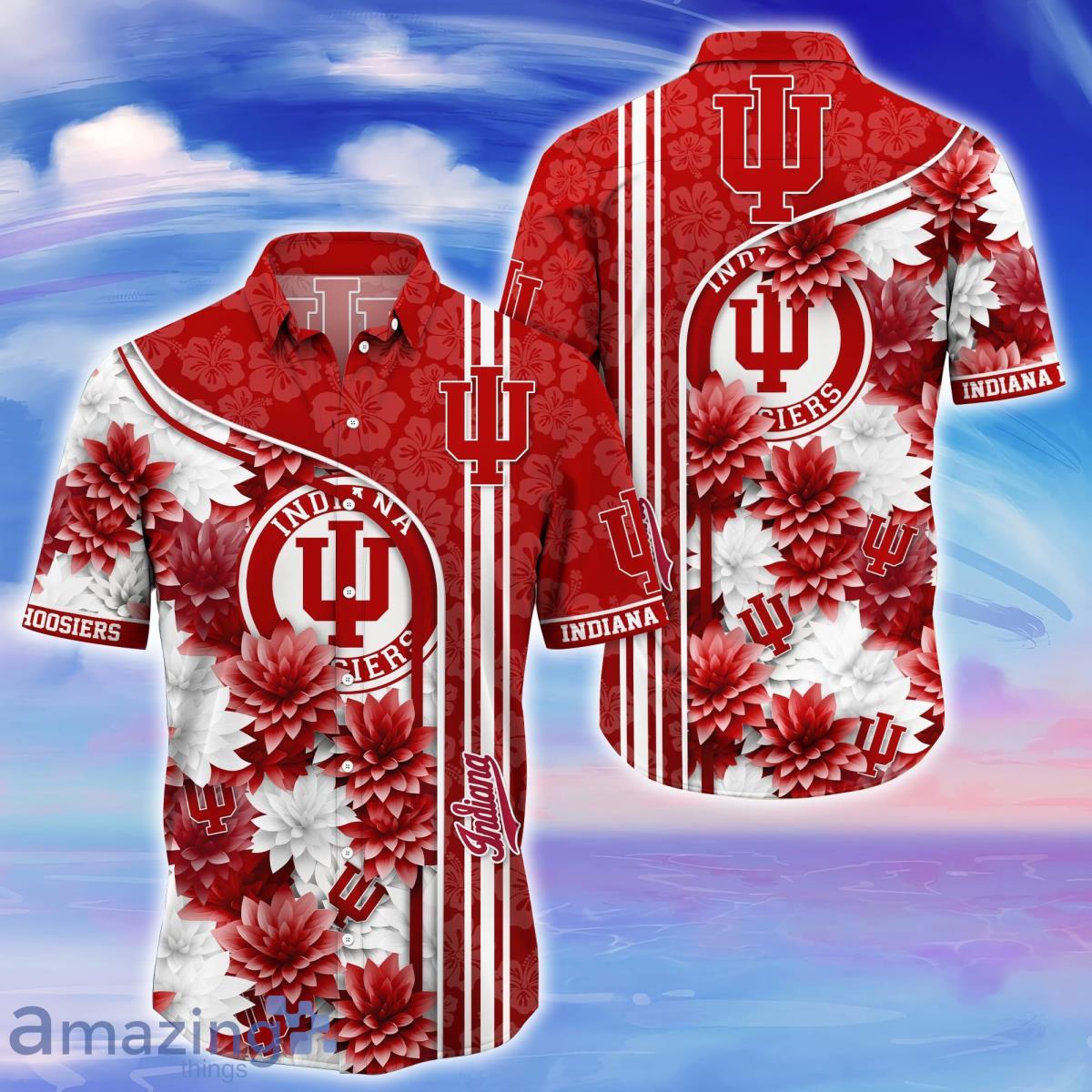 Indiana Hoosiers Trending Hawaiian Shirt For Fans Product Photo 1