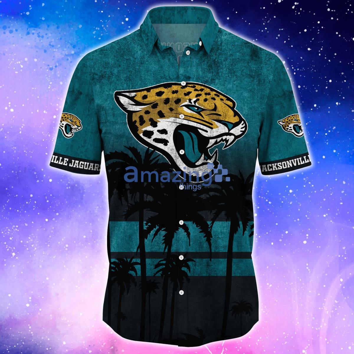 Jacksonville Jaguars Men T-Shirts Shorts Outfit Casual Short Sleeve Beach  Shorts