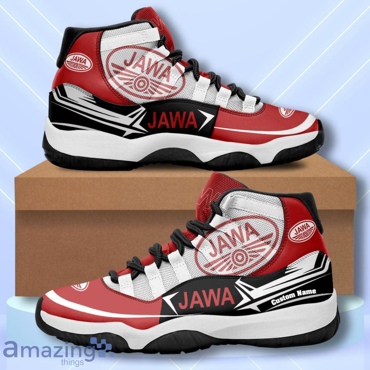 Jawa Custom Name Air Jordan 11  Sneakers Vintage Shoes Product Photo 1