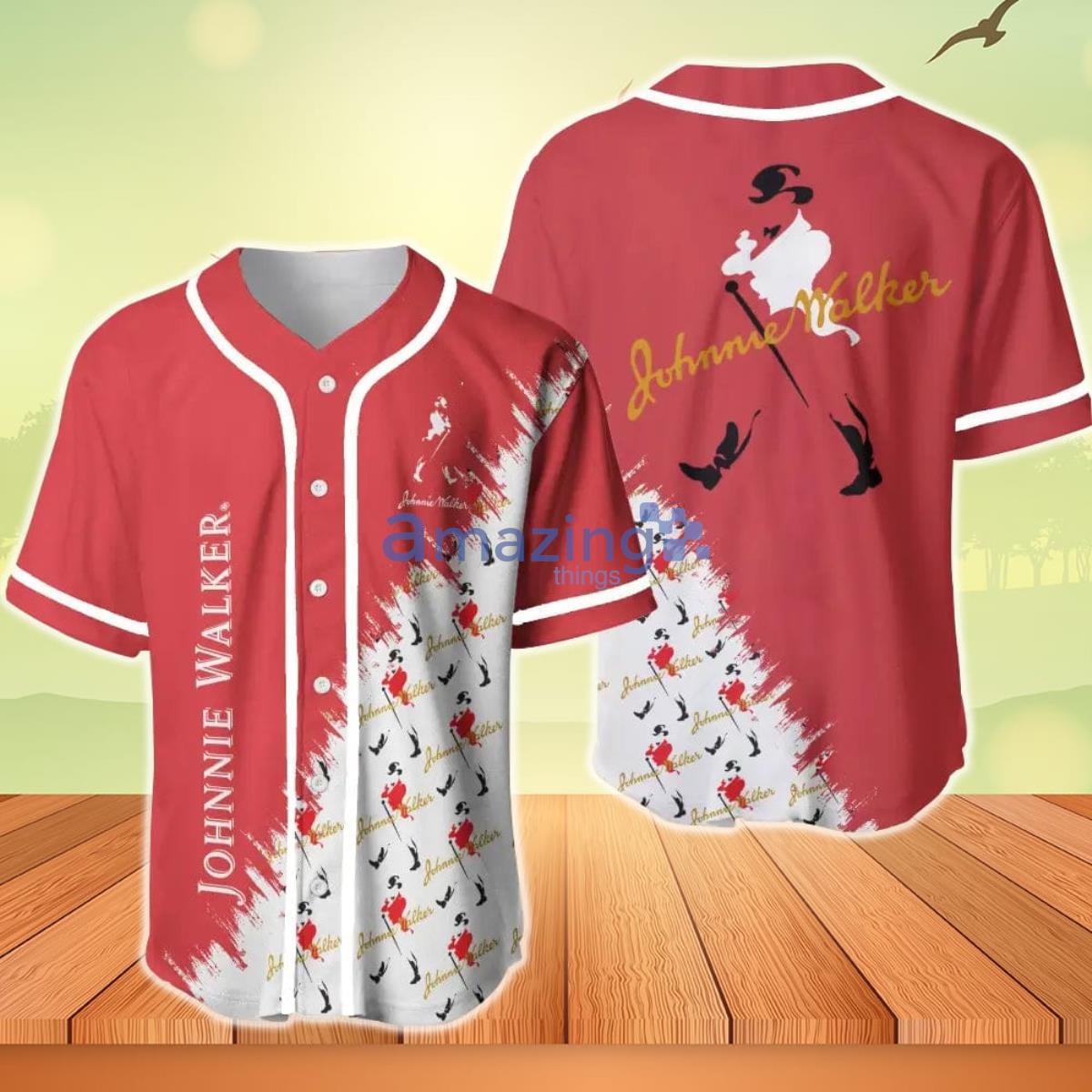 Mickey Mouse Red And White 3D Baseball Jersey Shirt - Bring Your