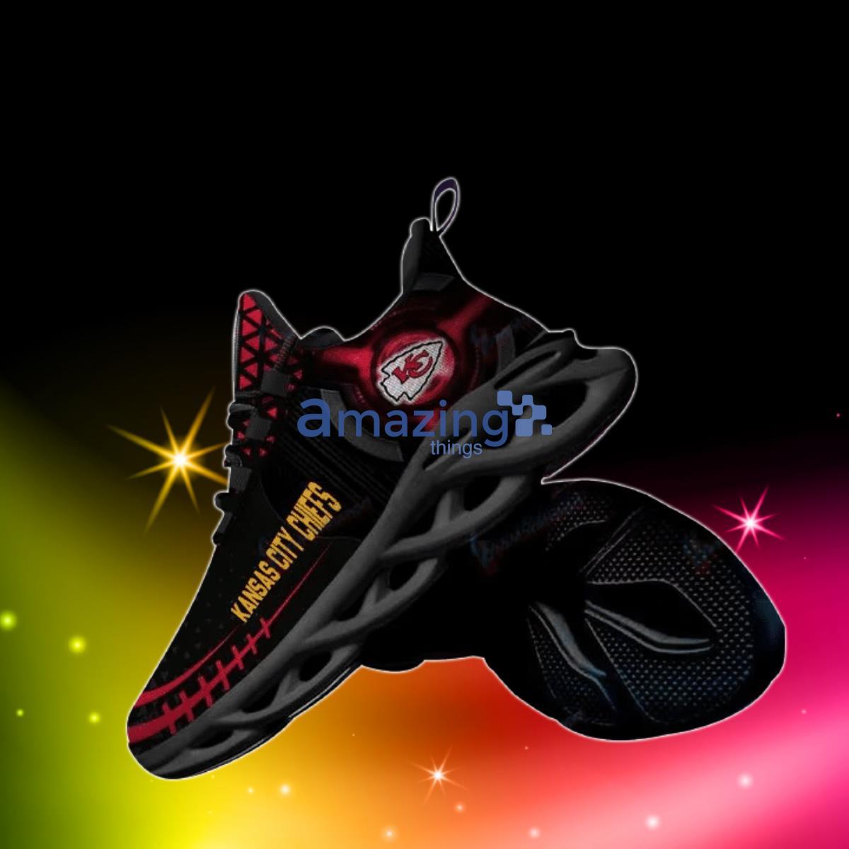 Kansas City Chiefs Football Team Max Soul Shoes Hot Sneakers For Fans image Kansas City Chiefs Football Team Max Soul Shoes Hot Sneakers For Fans Product Photo 2