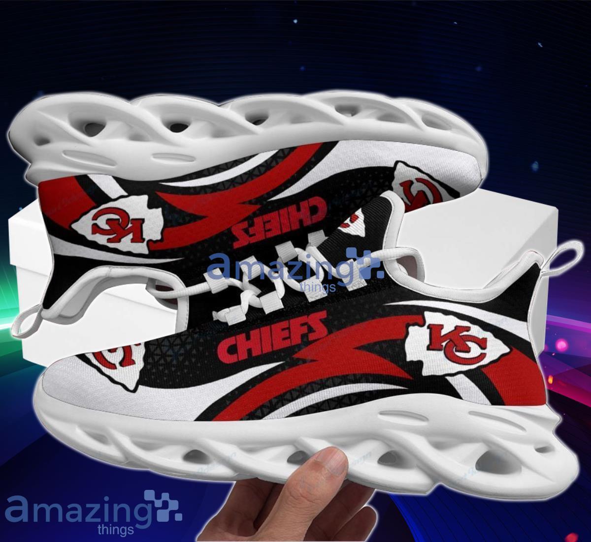 Kansas City Chiefs Football Team Max Soul Shoes Trending Sneakers Best Gift For Fans Product Photo 1