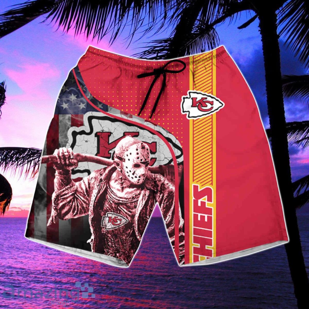 Kansas City Chiefs NFL Honnor Hawaiian Shirt & Short image Kansas City Chiefs NFL Honnor Hawaiian Shirt & Short Product Photo 3