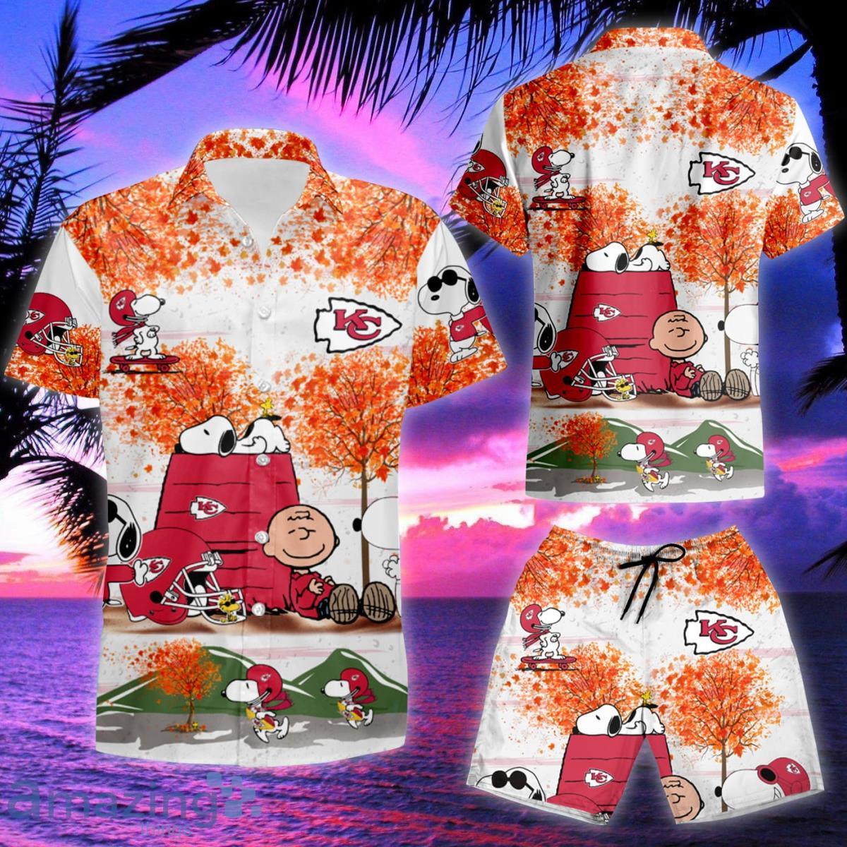 Kansas City Chiefs Cute Skeleton Pattern Hawaii Shirt and Shorts Summer  NEW020410 - ChiefsFam