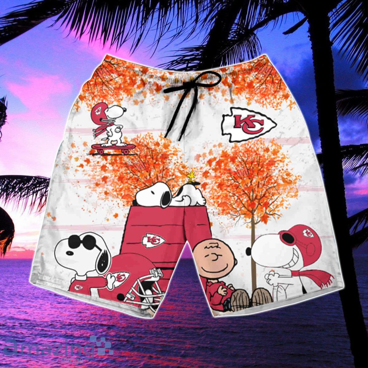 Kansas City Chiefs Snoopy Hawaiian Shirt For Men –