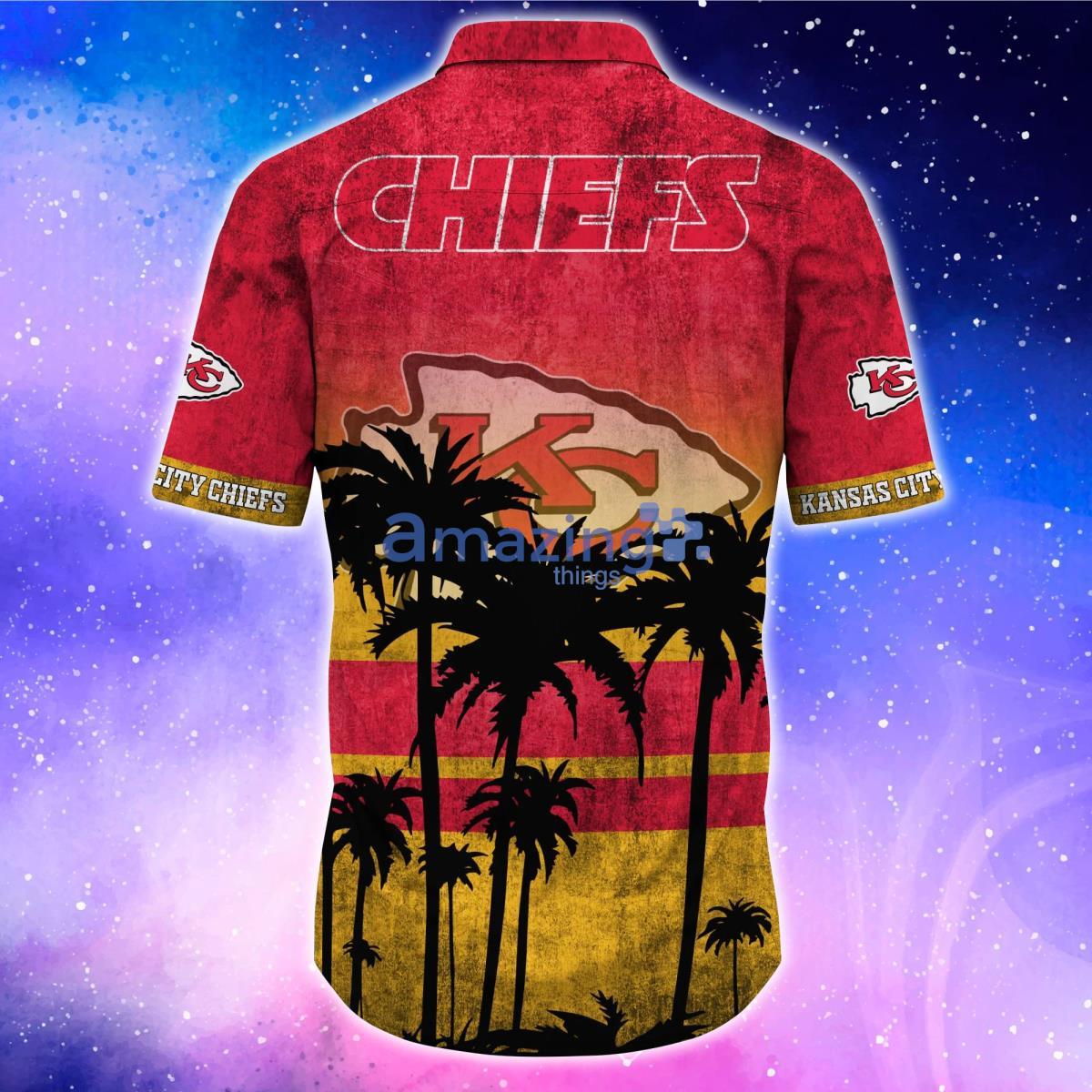 Kansas City Chiefs Trending Hawaiian Shirt And Shorts For Fans image Kansas City Chiefs Trending Hawaiian Shirt And Shorts For Fans Product Photo 3