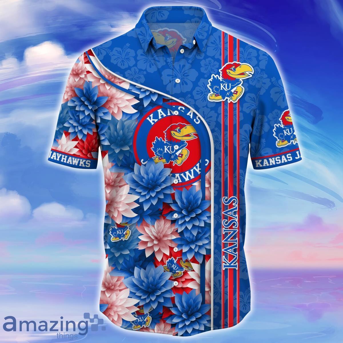 Kansas Jayhawks Trending Hawaiian Shirt For Men Women Product Photo 2