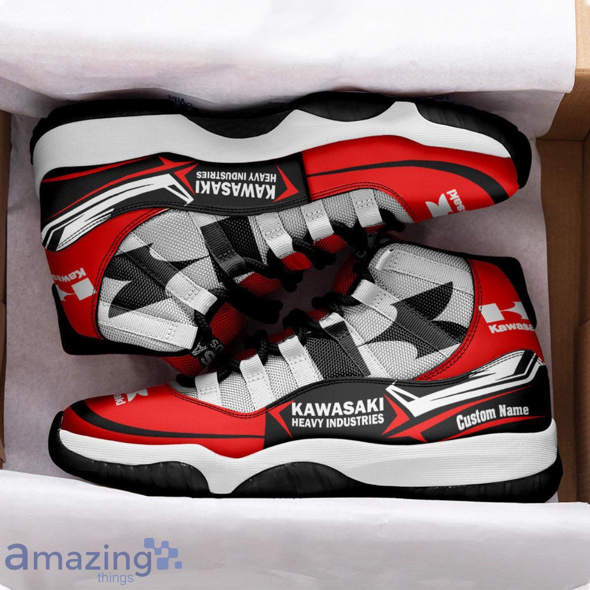 Kawasaki Heavy Industries Custom Name Air Jordan 11 Sneakers