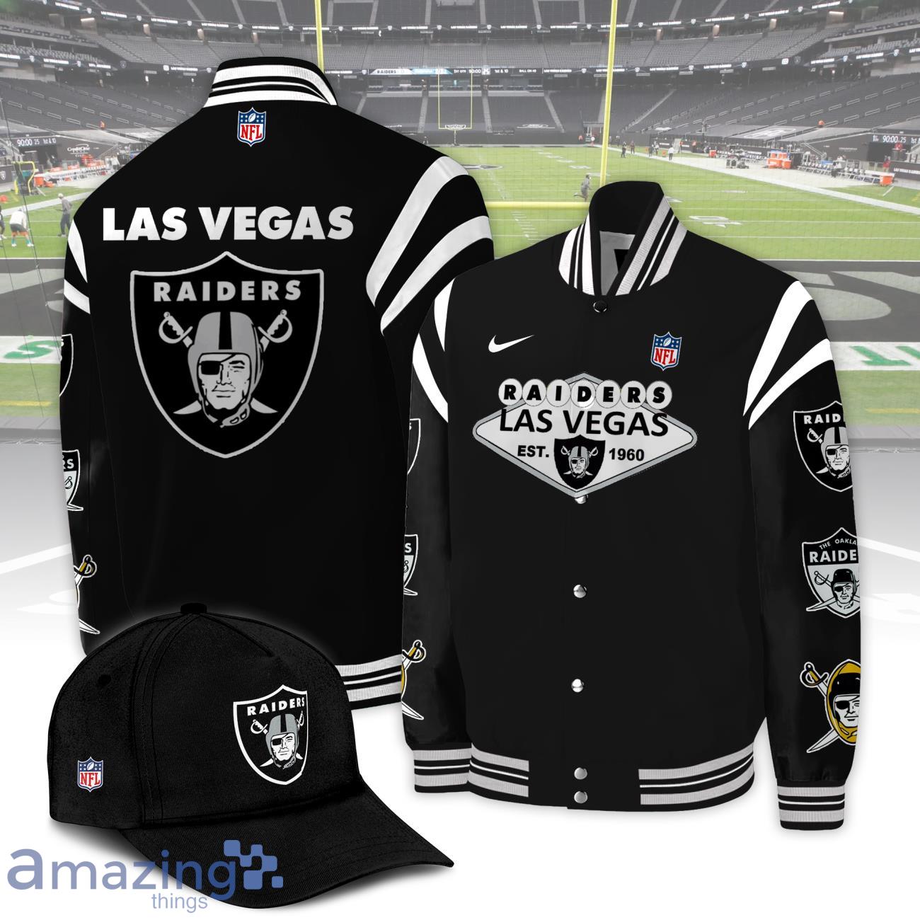 _Las Vegas Raiders Combo Bomber Jacket Product Photo 1