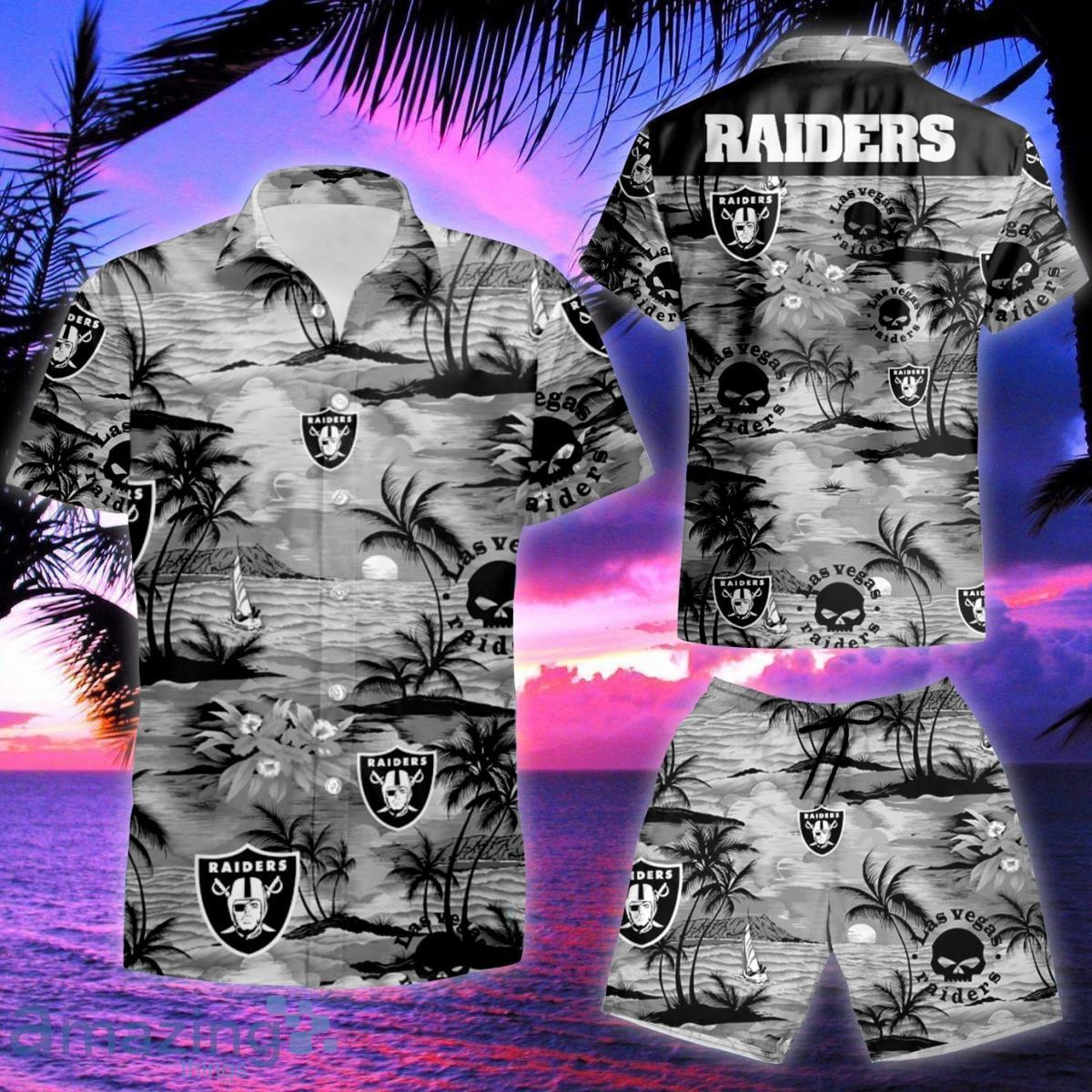 Las Vegas Raiders Hawaiian Shirt NFL Football Raiders Button Shirt