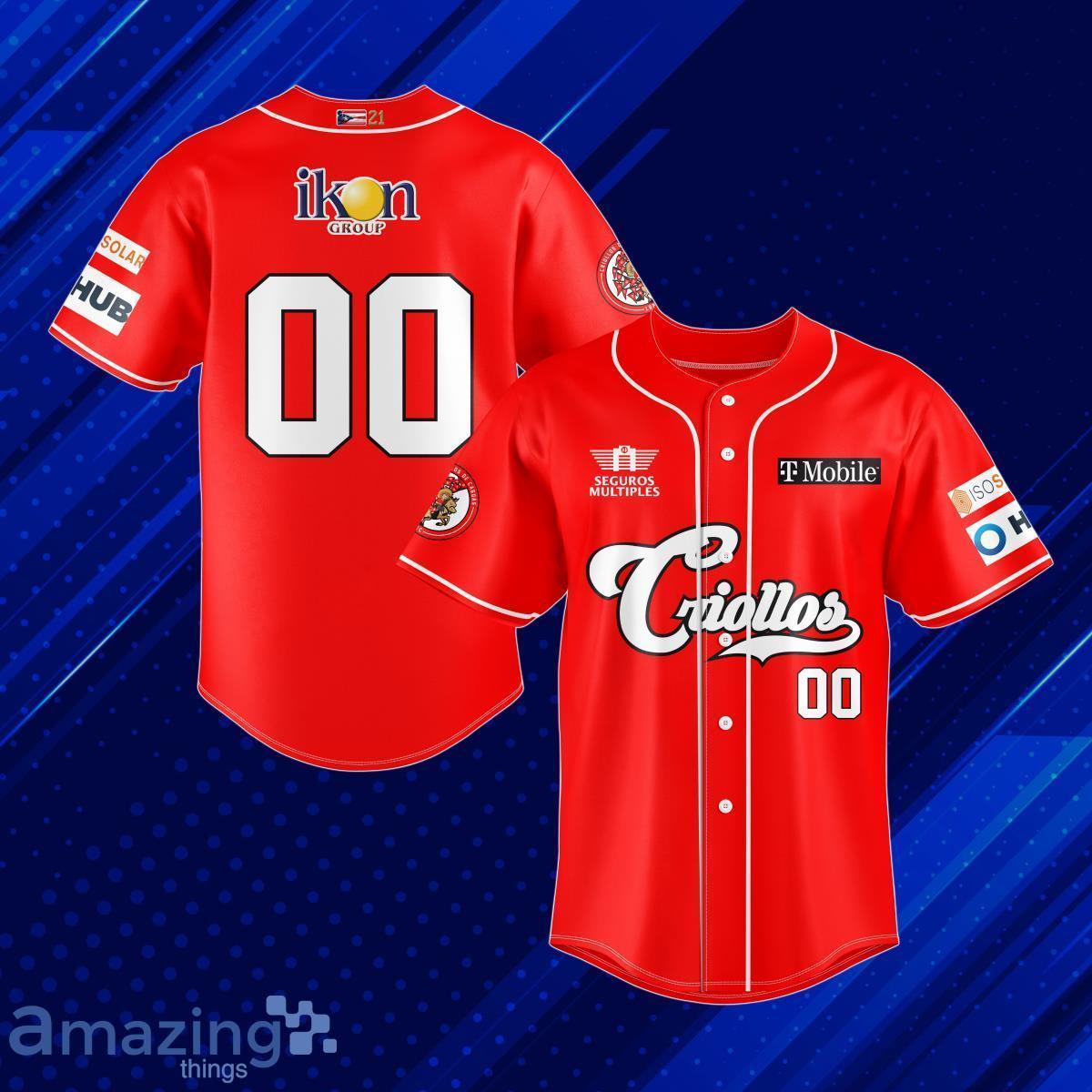 LBPRC Criollos de Caguas New 2023 Red Baseball Jersey Custom Number