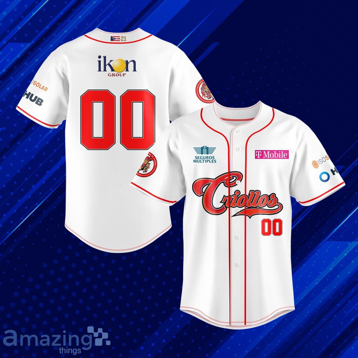 LBPRC Criollos de Caguas New 2023 White Baseball Jersey Custom Number