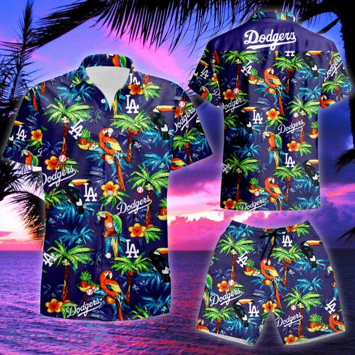 Los Angeles Dodgers Hawaiian Shirt & Short