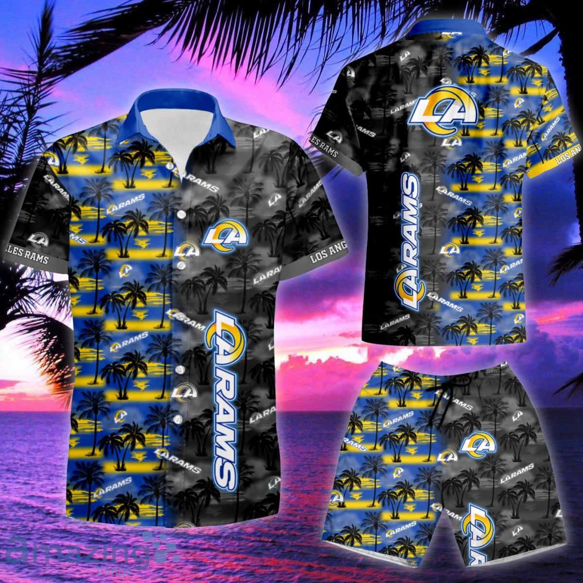 Los Angeles Rams NFL 3D Personalized Hawaiian Shirt And Shorts For