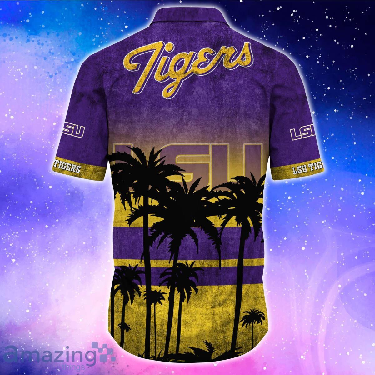 LSU TIGERS Trending Hawaiian Shirt And Shorts For Fans image LSU TIGERS Trending Hawaiian Shirt And Shorts For Fans Product Photo 3