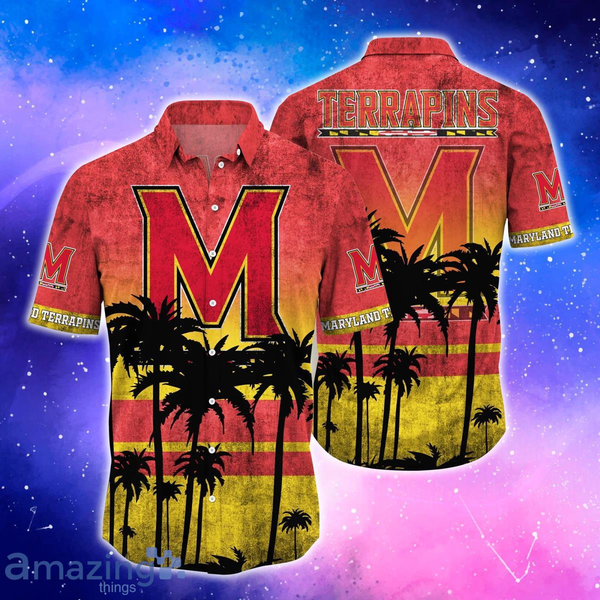 Maryland Terrapins Trending Hawaiian Shirt And Shorts For Fans Product Photo 1