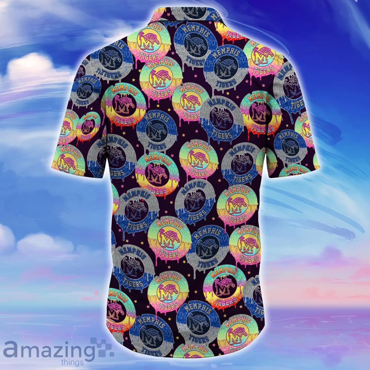 Memphis Tigers Trending Hawaiian Shirt For Fans image Memphis Tigers Trending Hawaiian Shirt For Fans Product Photo 3