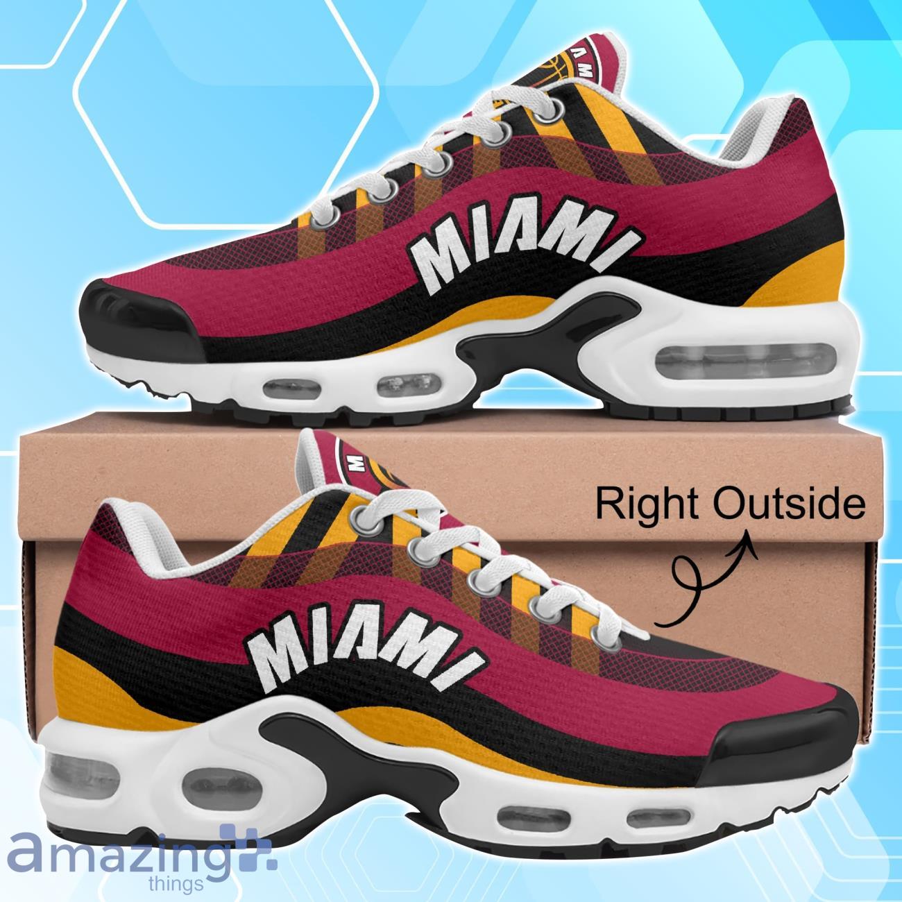 Miami Basketball Air Cushion Shoes For Fans Product Photo 1