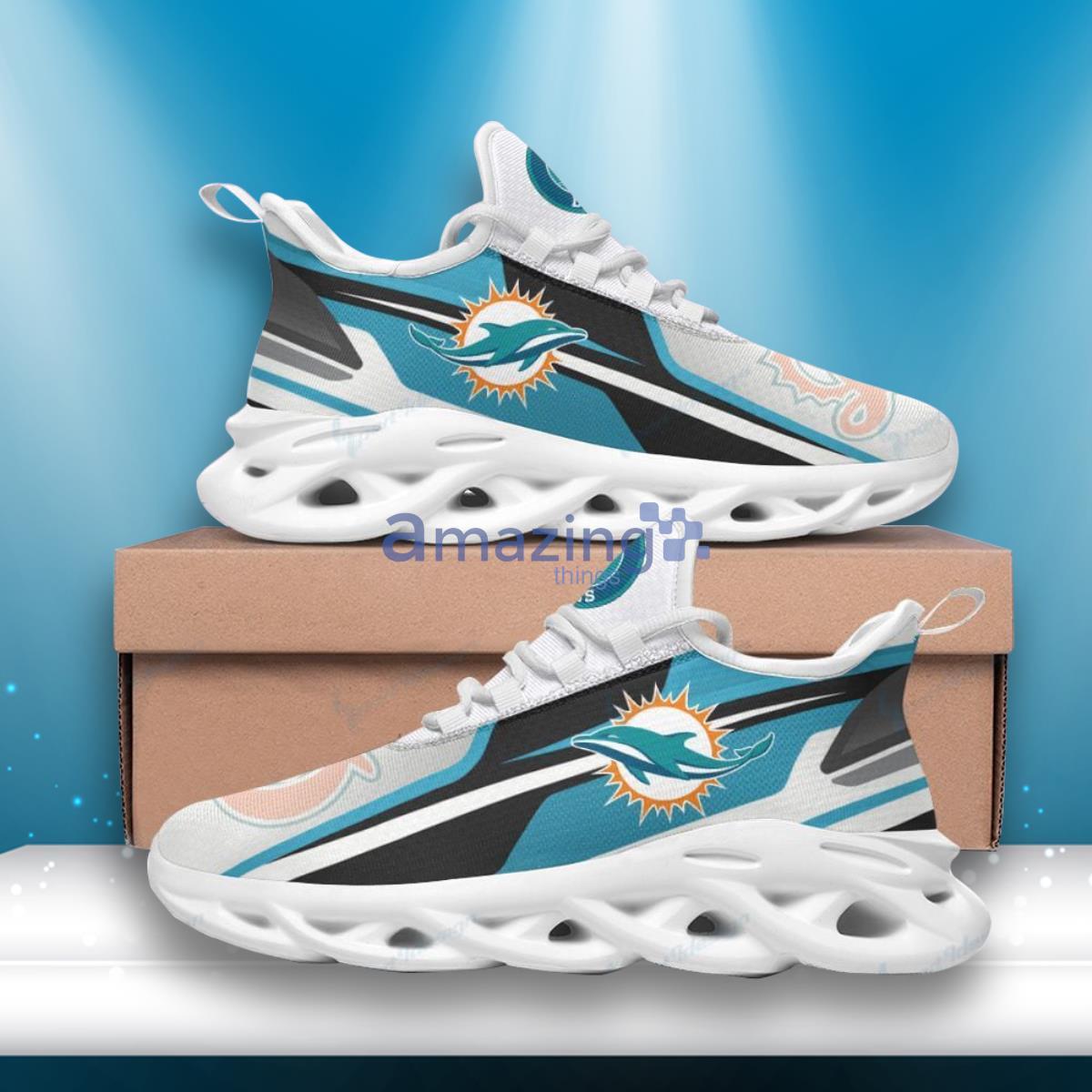 Miami Dolphins Football Team Max Soul Shoes Hot Sneakers For Men Women