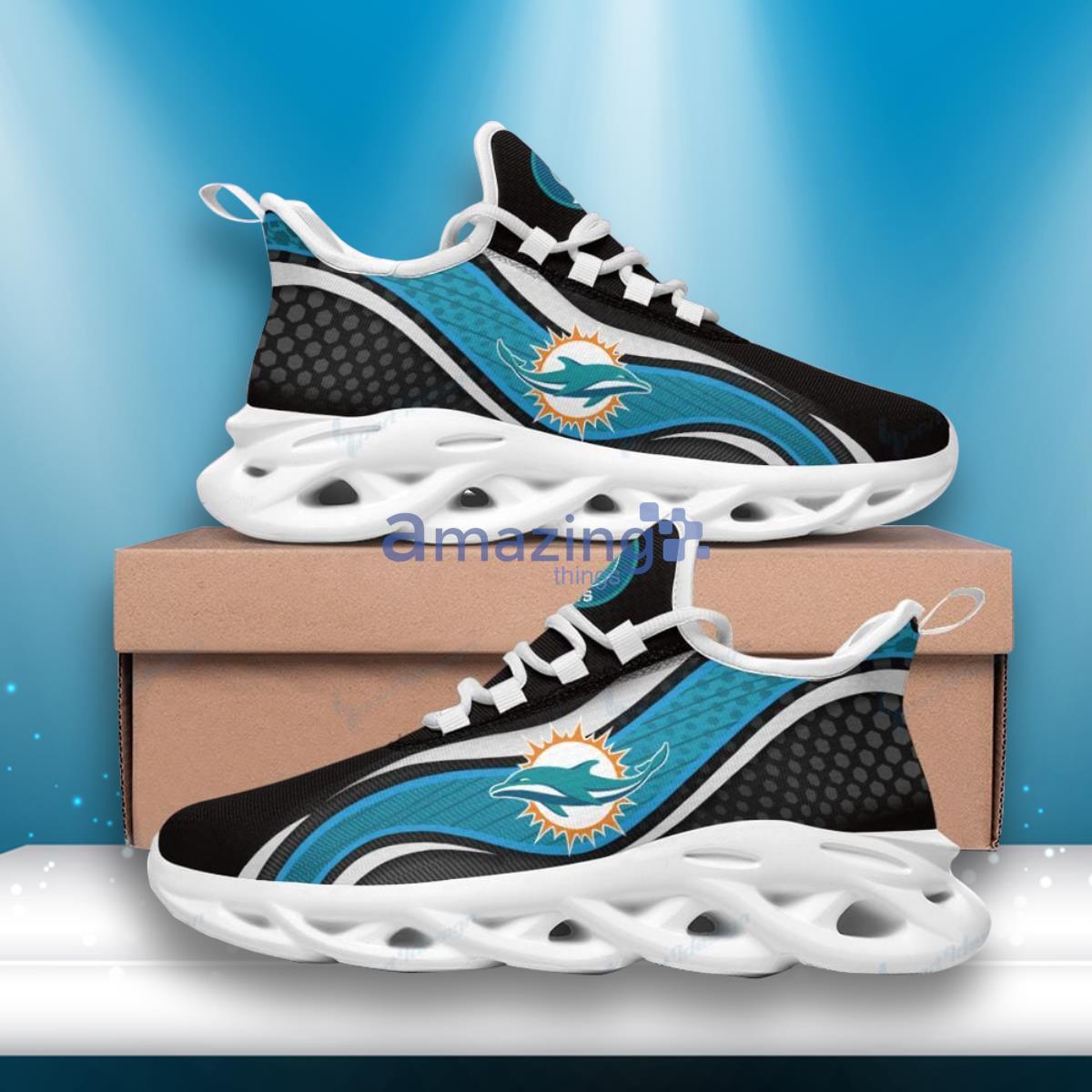 Miami Dolphins Football Team Max Soul Shoes Hot Sneakers Gift For Fans