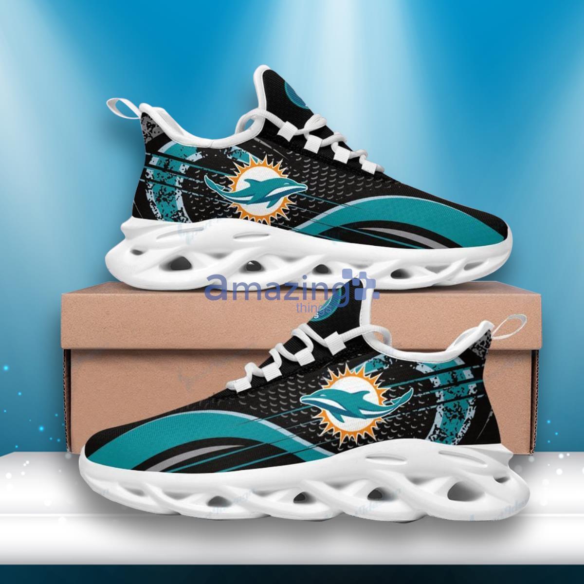 Miami Dolphins Football Team Max Soul Shoes Hot Sneakers Style Gift For Fans Product Photo 1