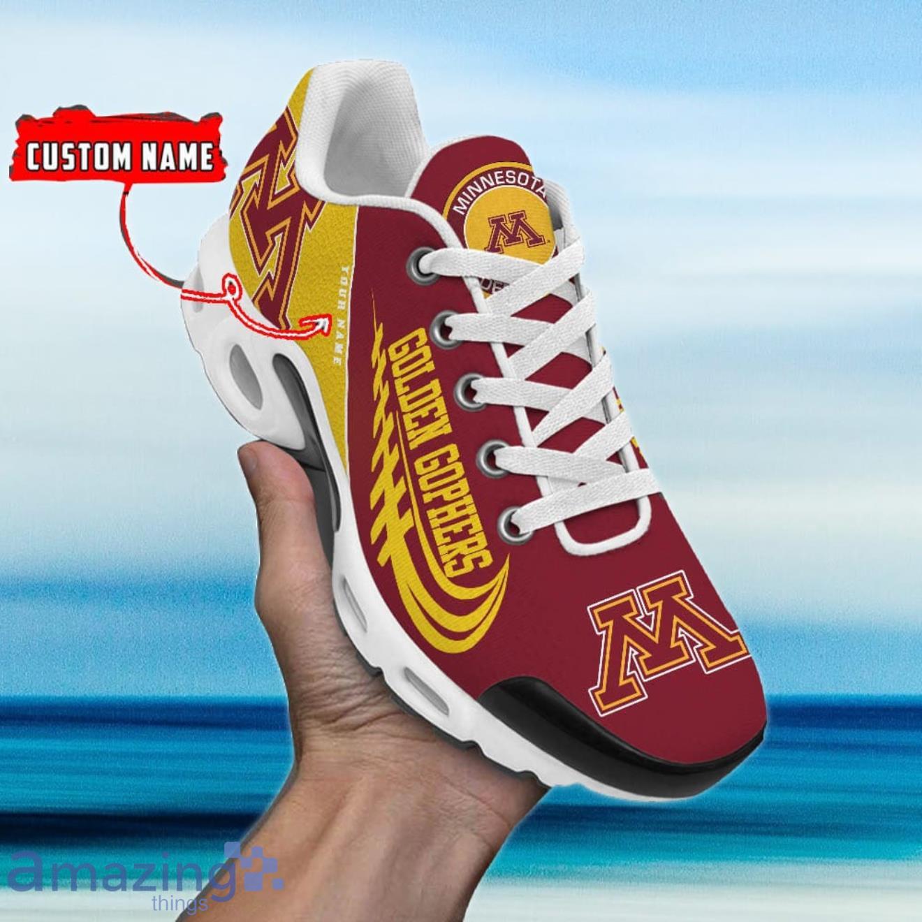 Minnesota Golden Gophers Custom Name Air Cushion Sports Shoes Product Photo 1