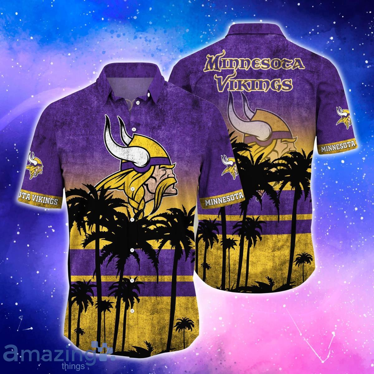 Minnesota Vikings Trending Hawaiian Shirt And Shorts For Fans Product Photo 1