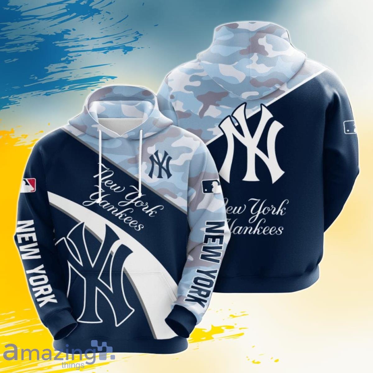 New York Yankees Mickey Mouse All Over Print 3D Hoodie Zipper - T-shirts  Low Price