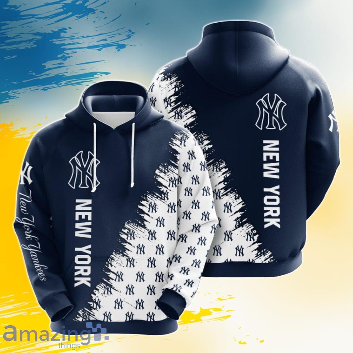 MLB 3D Shirt New York Yankees MLB Hoodie Yankees 3D Hoodie Size