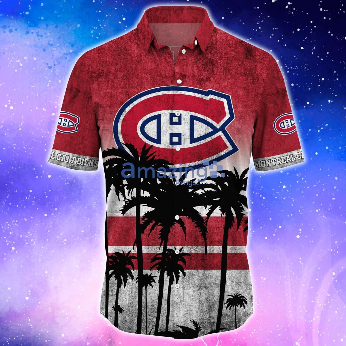 Montreal Canadiens Nhl-summer Hawaiian Shirt And Shorts, For Fans