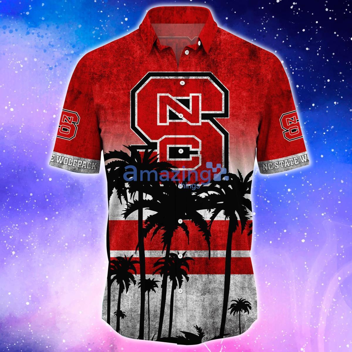 NC State Wolfpack Trending Hawaiian Shirt And Shorts For Fans image NC State Wolfpack Trending Hawaiian Shirt And Shorts For Fans Product Photo 2