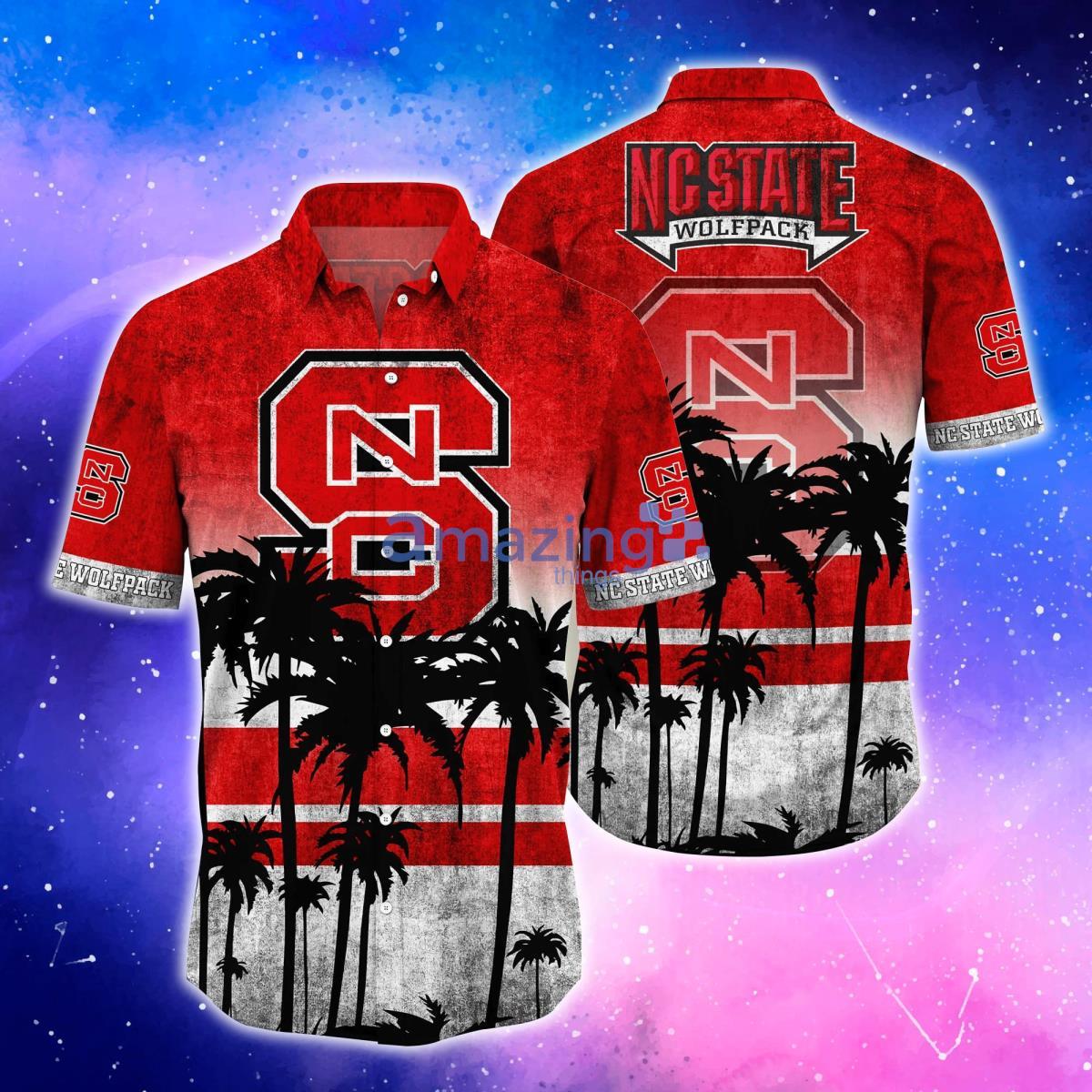 NC State Wolfpack Trending Hawaiian Shirt And Shorts For Fans Product Photo 1