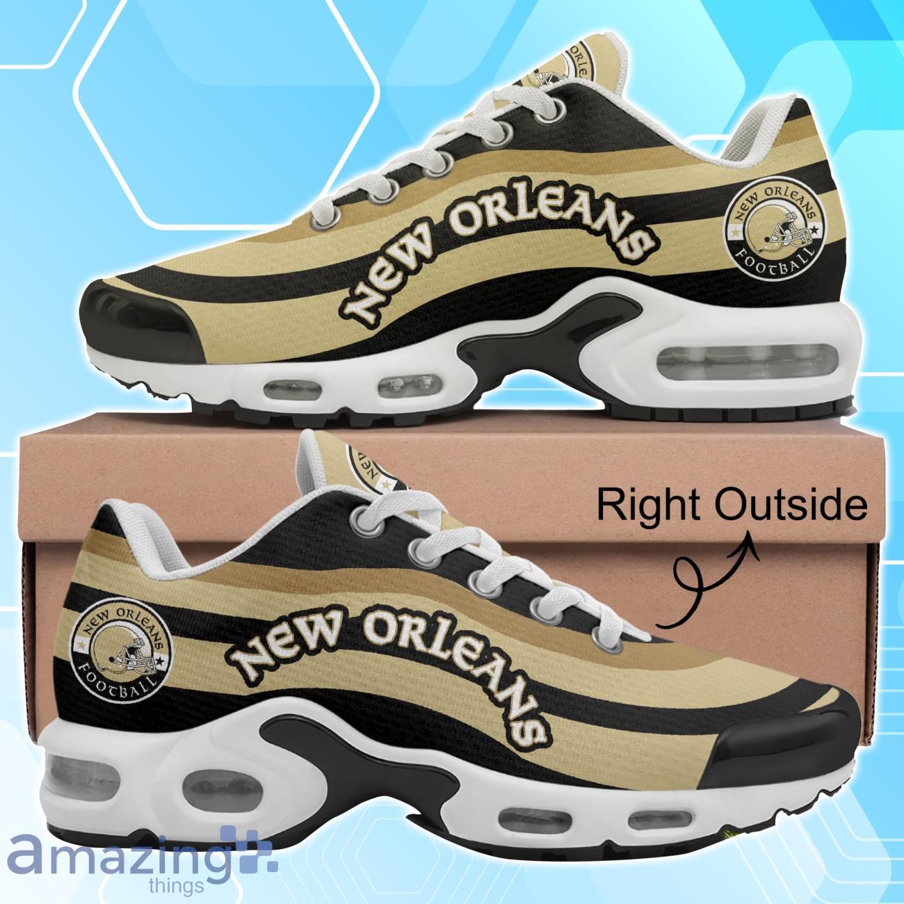 New Orleans Football Air Cushion Shoes Product Photo 2