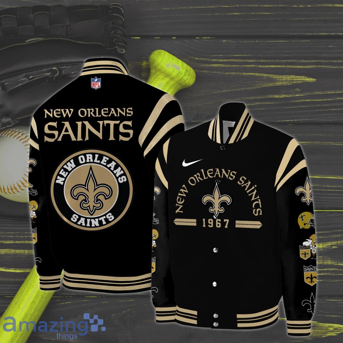 New Orleans Saints Bomber Jacket Product Photo 1