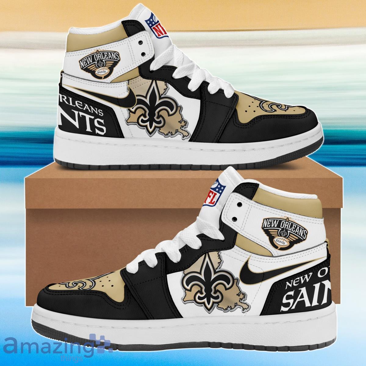 Saints jordans outlet shoes