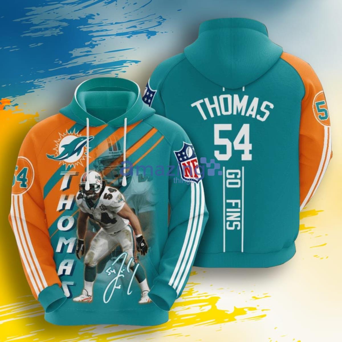 Zach Thomas Miami Dolphins Shirt Hoodie