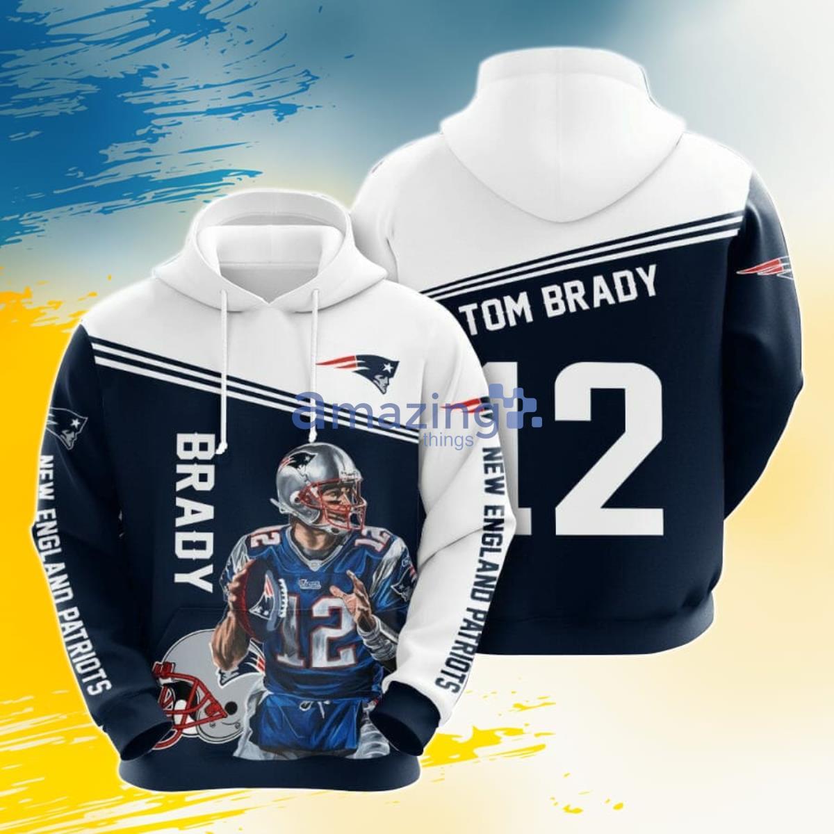 Tom Brady Youth New England Patriots Blue Jersey