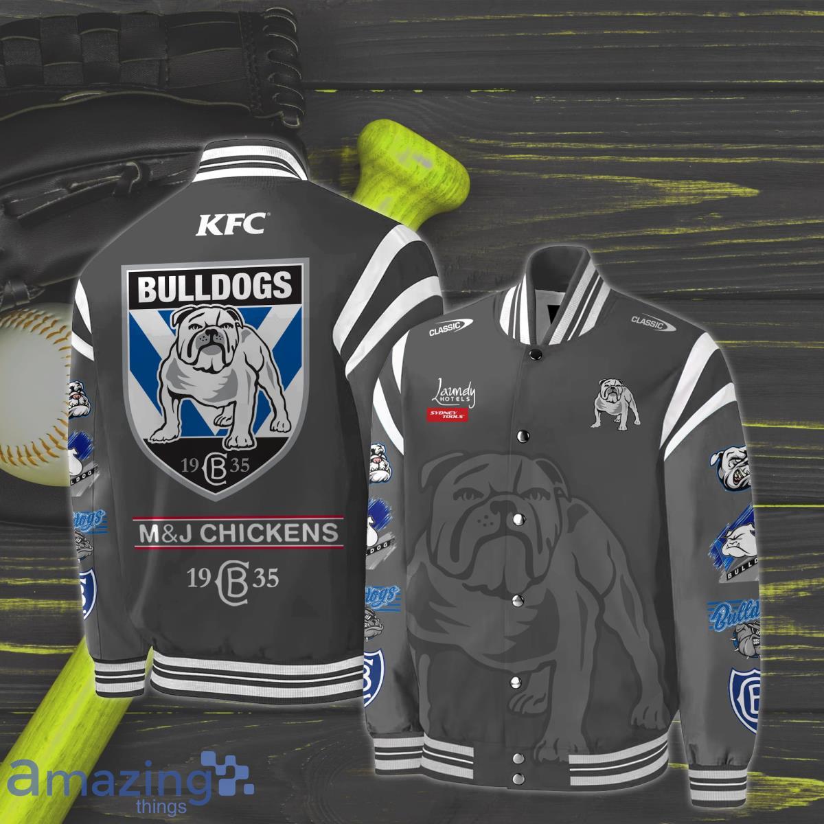 NRL Canterbury Bulldogs Bomber Jacket 2023