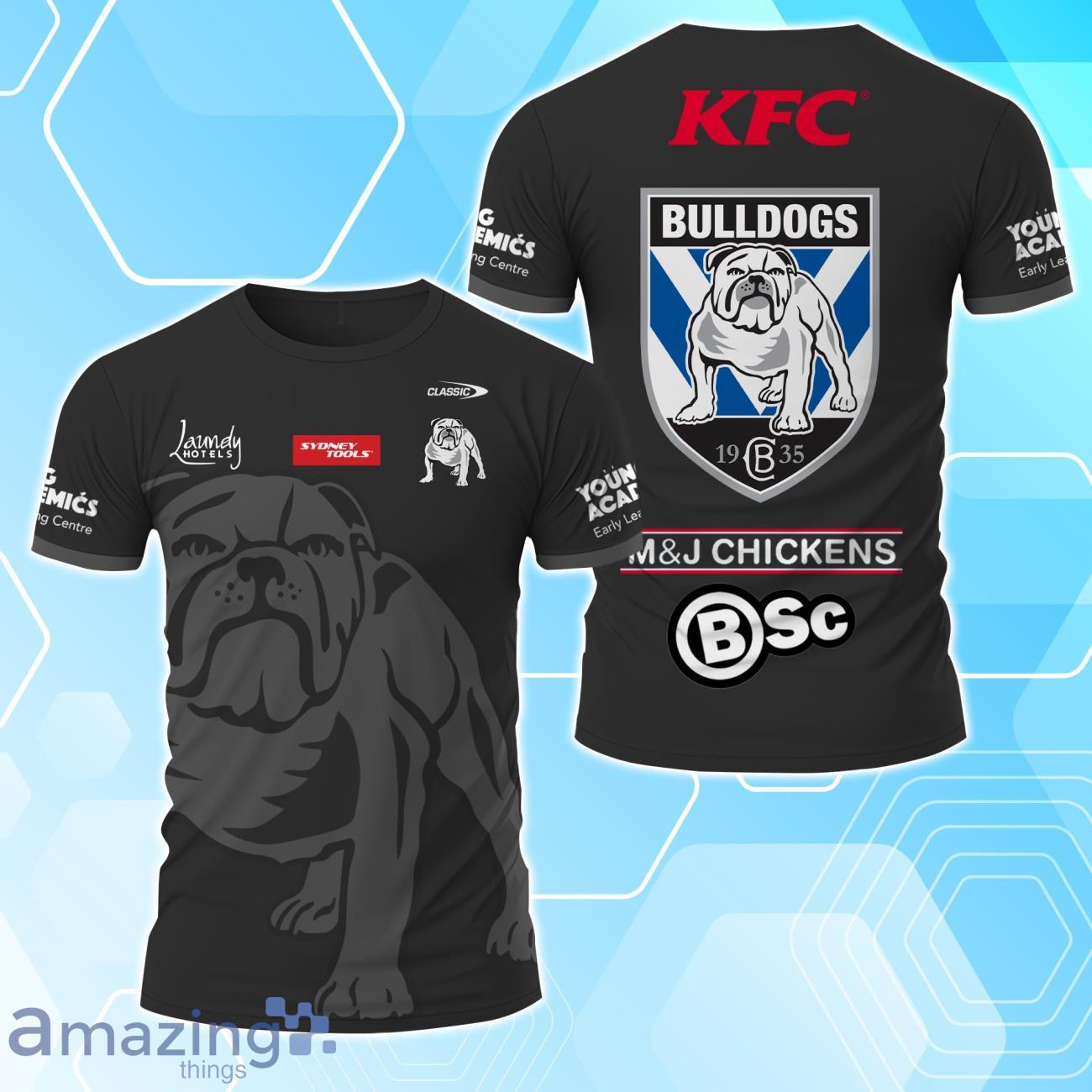 NRL Canterbury KFC Bulldogs Shirt Product Photo 1 NRL Canterbury KFC Bulldogs Shirt Product Photo 1